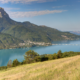 vue dégagée sur Embrun dans les Hautes-Alpes